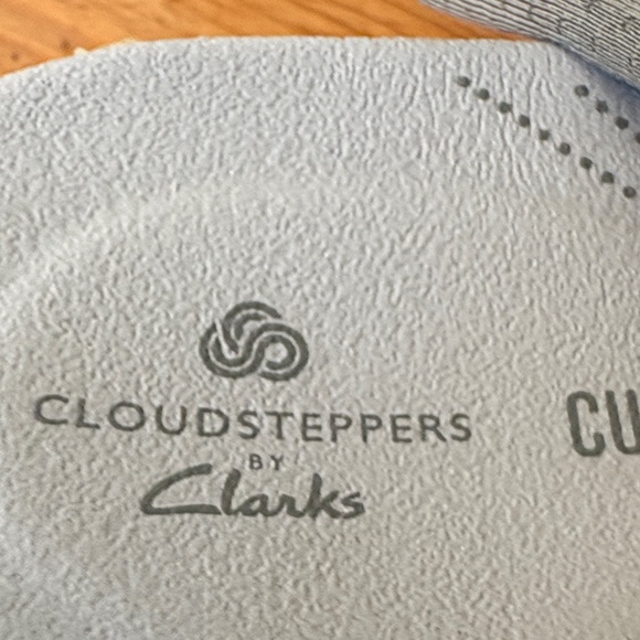 Clarks Women's cloud steppers Sandals in Gray - Picture 8 of 16